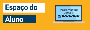 Banner com link direcionando para a página Espaço do Aluno
