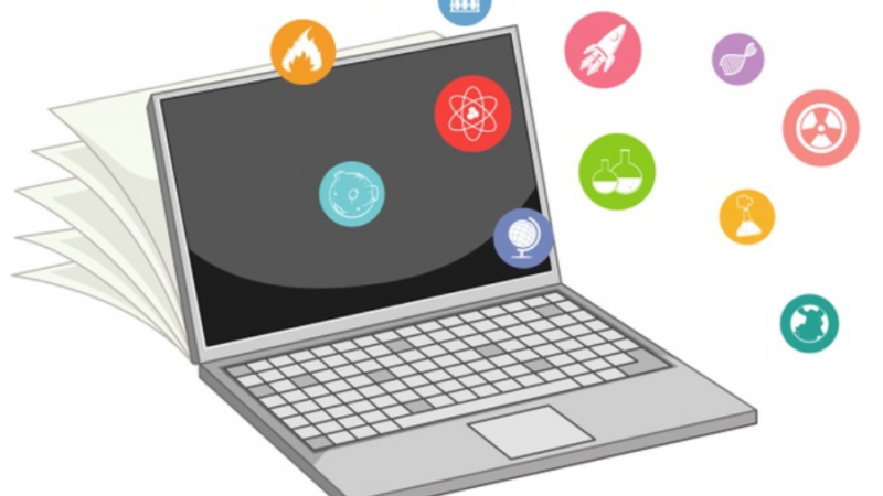 imagem de um laptop